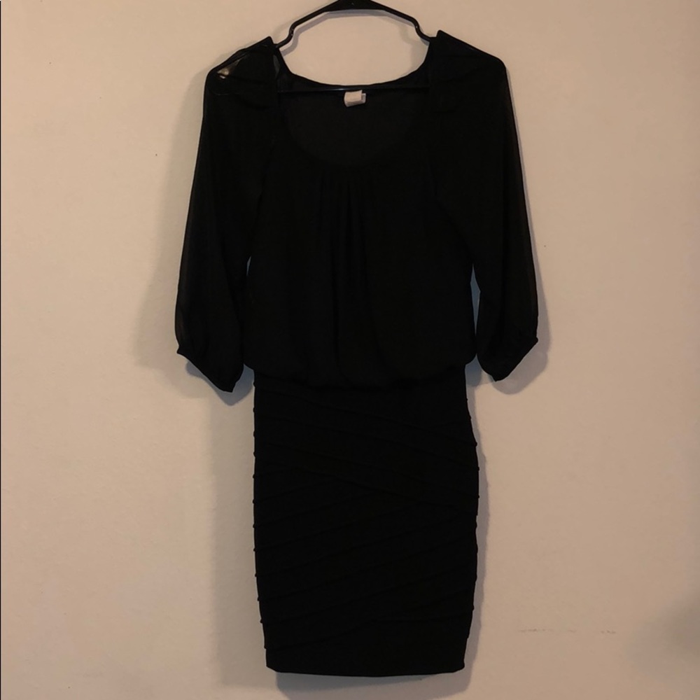 black dress
